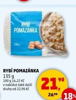 Rybí pomazánka Karlova Koruna