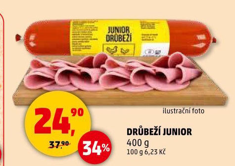 Salám drůbeží Junior