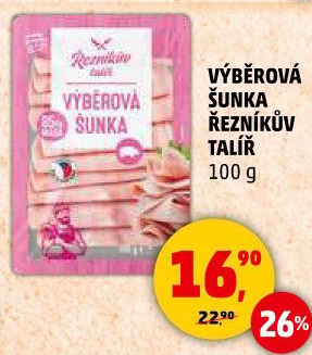 Šunka výběrová Řezníkův talíř