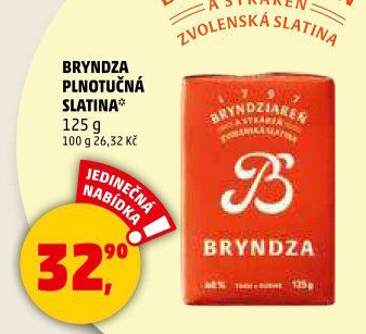 Sýr Bryndza Slatina