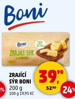 Sýr zrající s kmínem Boni
