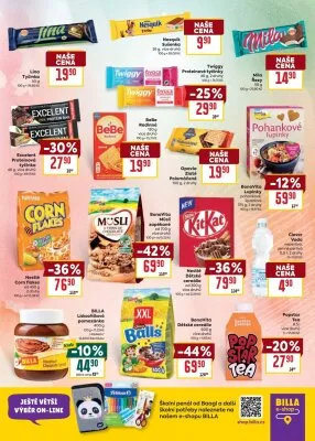 akční leták BILLA 27.8.2025-2.9.2025