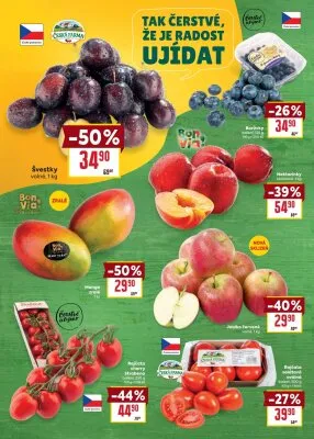 akční leták BILLA 27.8.2025-2.9.2025