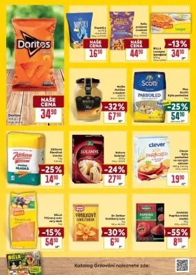 akční leták BILLA 27.8.2025-2.9.2025