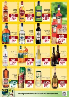 akční leták BILLA 27.8.2025-2.9.2025