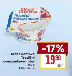 Srdce domova Tradiční pomazánkové natur 150 g