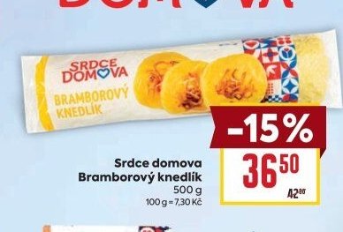 Srdce domova Bramborový knedlík 500 g