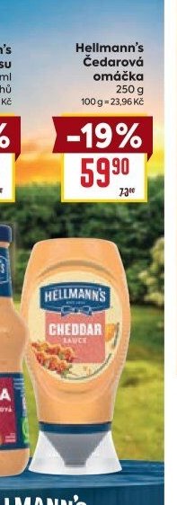 Hellmann's Čedarová omáčka, 250 g