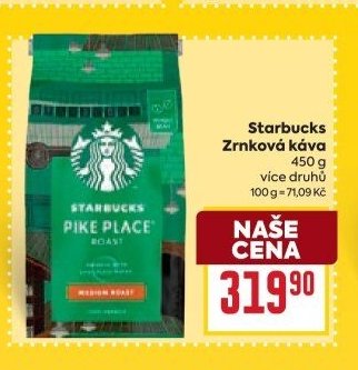Starbucks Zrnková káva