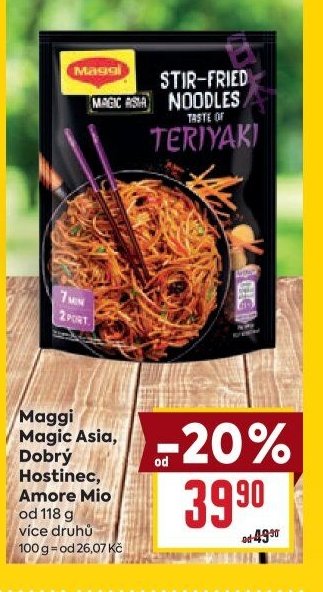 Maggi Magic Asia, Dobrý Hostinec, Amore Mio
