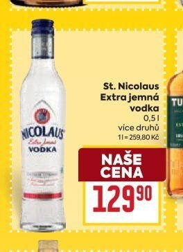 St. Nicolaus Extra jemná vodka