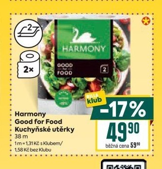 Harmony Good for Food kuchyňské utěrky