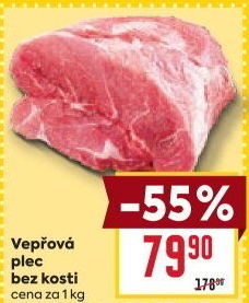 Vepřová plec bez kosti