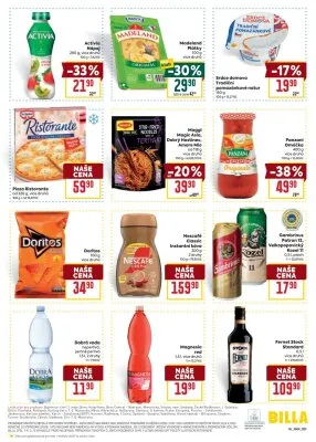 akční leták BILLA 27.8.2025-2.9.2025