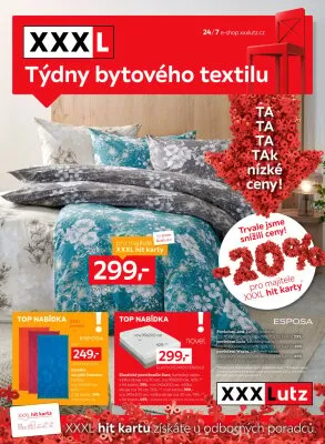 akční leták XXXLutz 28.7.2025-14.9.2025