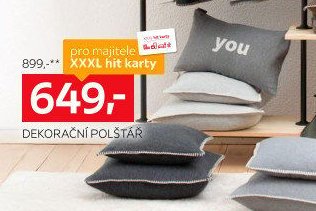 Dekorační polštář