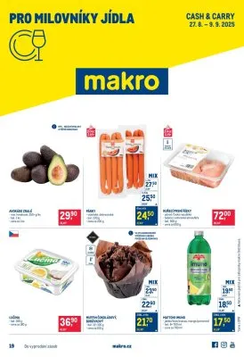 akční leták Makro 27.8.2025-9.9.2025