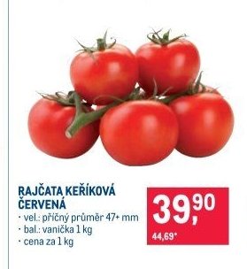 Rajčata keříková červená