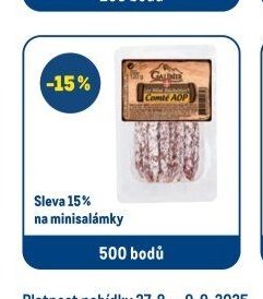 Sleva 15% na minisalámky