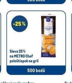 Sleva 25% na METRO Chef pološtiepok na gril