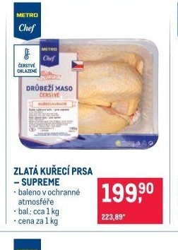 ZLATÁ KUŘECÍ PRSA - SUPREME