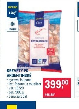 KREVETY PD ARGENTINSKÉ