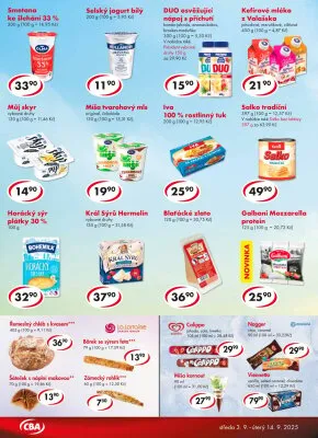 akční leták CBA 3.9.2025-14.9.2025