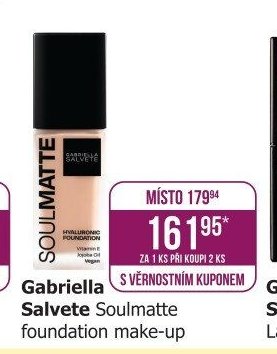 Gabriella Salvete Soulmatte foundation make-up