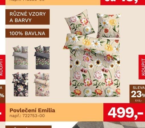 Povlečení Emilia