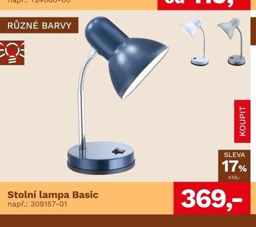 Stolní lampa Basic