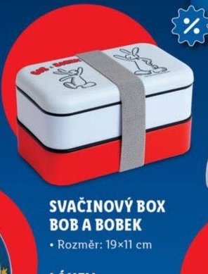 SVAČINOVÝ BOX BOB A BOBEK