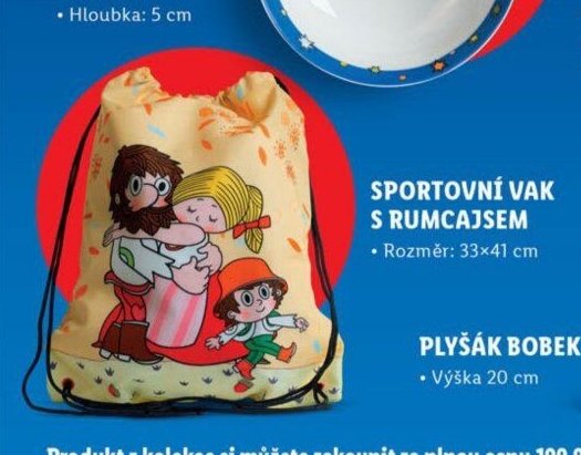 SPORTOVNÍ VAK S RUMCAJSEM