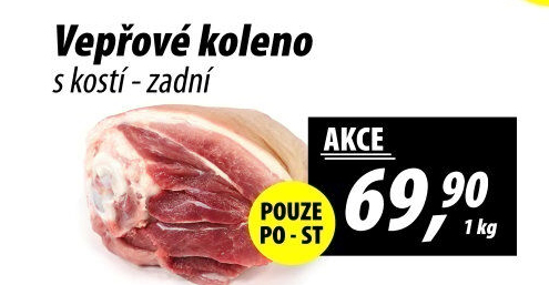 Koleno vepřové s kostí