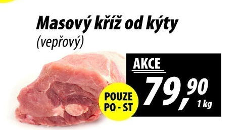 Masový kříž od kýty vepřový
