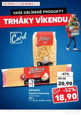akční leták Kaufland 3.9.2025-9.9.2025