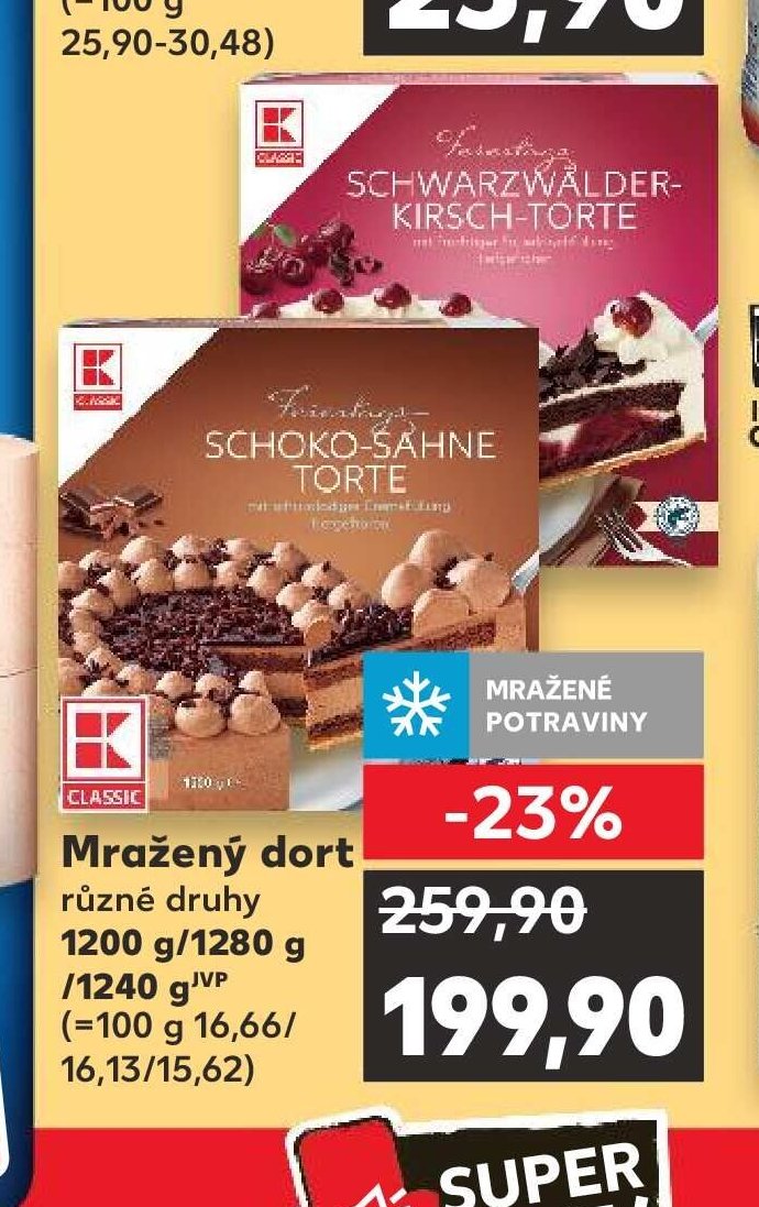 Mražený dort