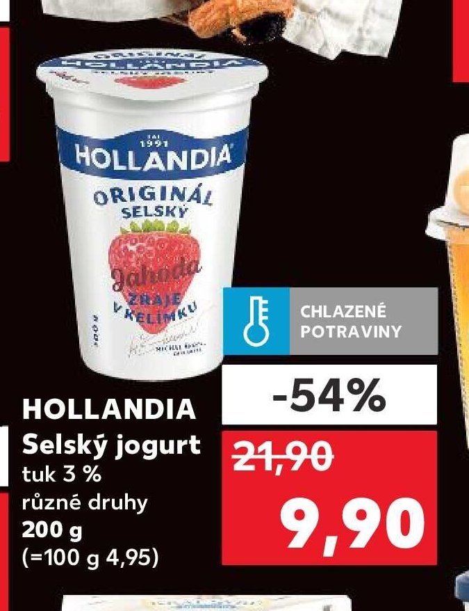 HOLLANDIA Selský jogurt