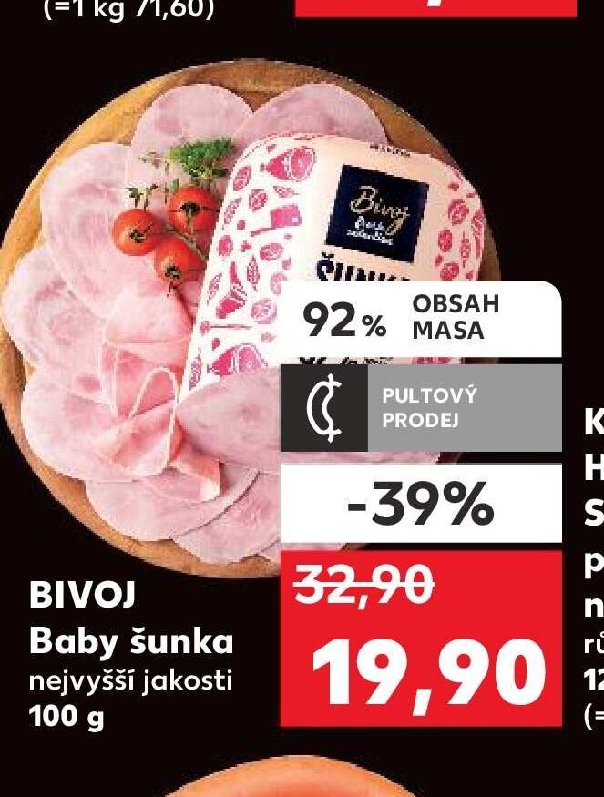 BIVOJ Baby šunka