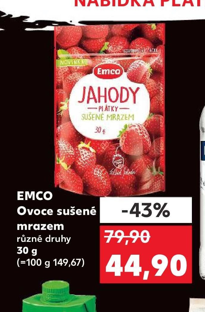 EMCO Ovoce sušené mrazem
