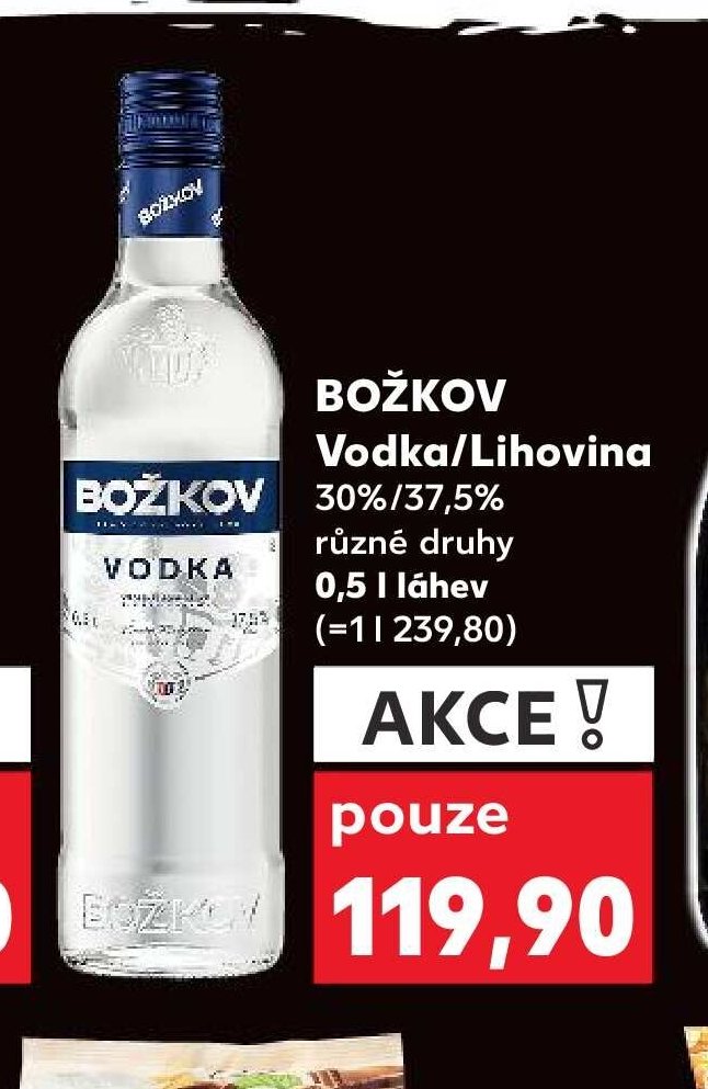 BOŽKOV Vodka/Lihovina