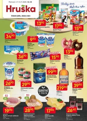 akční leták Hruška 2.9.2025-8.9.2025
