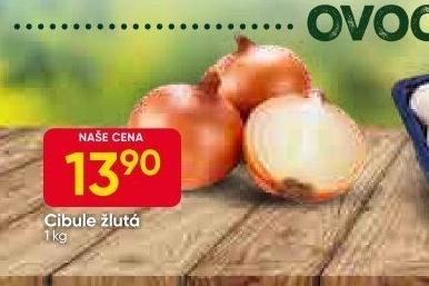 Cibule kuchyňská žlutá