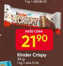Dezert Crispy Kinder