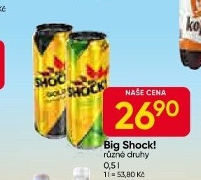 Energetický nápoj Big Shock