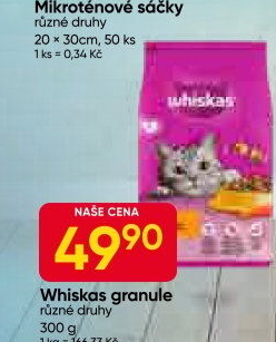 Granule pro kočky Whiskas