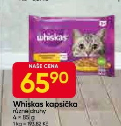 Kapsičky pro kočky Whiskas