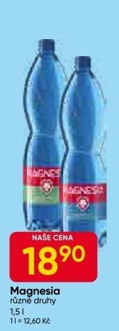 Přírodní voda Magnesia