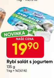 Salát rybí s jogurtem Rybex