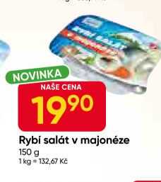 Salát rybí v majonéze Rybex