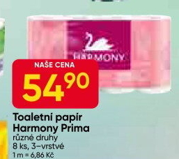 Toaletní papír 3vrstvý Harmony